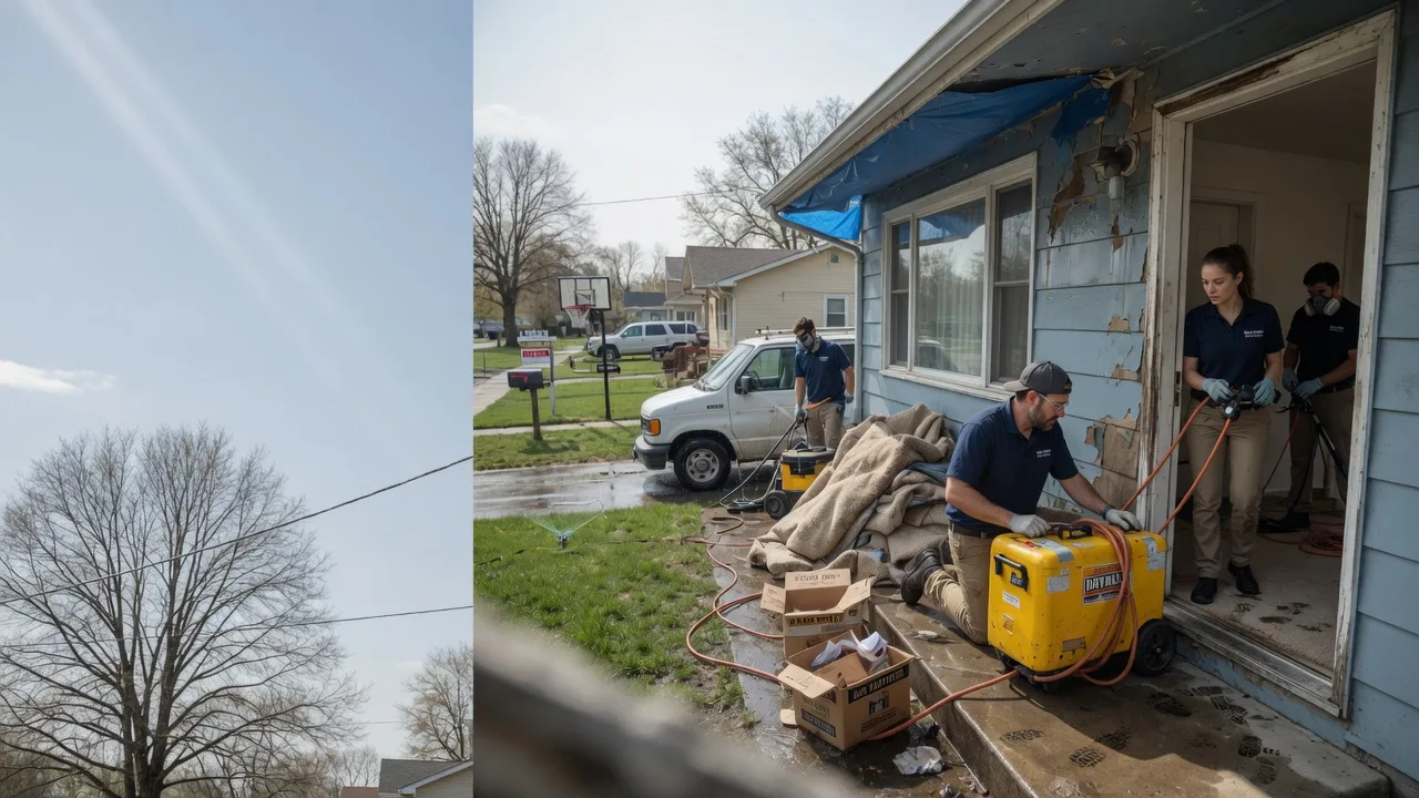 Basement Flood Cleanup in Radnor, OH near me